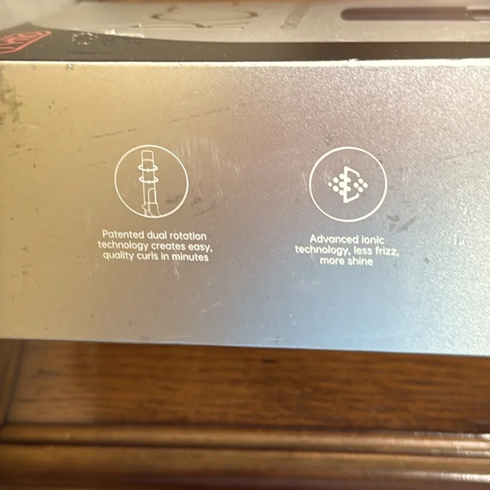 New TYMO ROTA AUTOMATIC Ionic Rotating curling Iron.  1.25” Titanium Barrel.